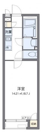 クレイノのぞみ野の物件間取画像